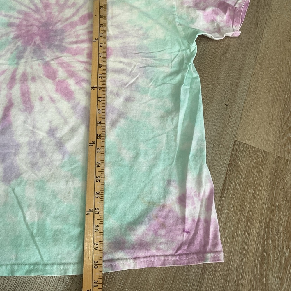 Def Leppard - High n Dry Short Sleeve Shirt - Multicolor Tie Dye - Size X-Large - Picture 11 of 11